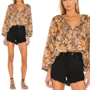 Free People We The Free peasant Top